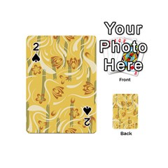 Folk Flowers Pattern  Playing Cards 54 Designs (mini) by Eskimos