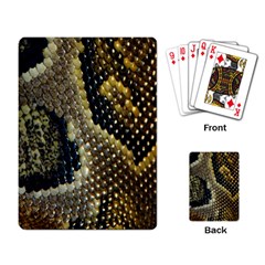 Leatherette Snake 2 Playing Cards Single Design (rectangle) by skindeep