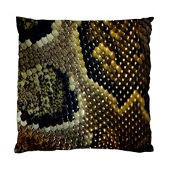 Leatherette Snake 2 Standard Cushion Case (two Sides) by skindeep