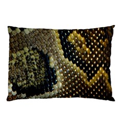 Leatherette Snake 2 Pillow Case by skindeep