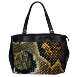 Leatherette Snake 2 Oversize Office Handbag (2 Sides) Front