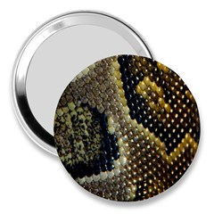 Leatherette Snake 2 3  Handbag Mirrors by skindeep