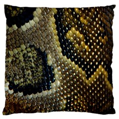 Leatherette Snake 2 Standard Flano Cushion Case (one Side) by skindeep