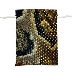 Leatherette Snake 2  Lightweight Drawstring Pouch (xl) by skindeep