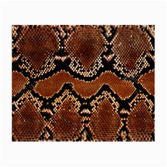 Leatherette Snake 3 Small Glasses Cloth by skindeep