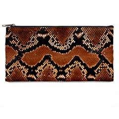 Leatherette Snake 3 Pencil Case by skindeep