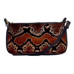 Leatherette Snake 3 Shoulder Clutch Bag by skindeep