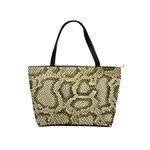 Leatherette Snake 4 Classic Shoulder Handbag Front