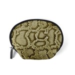 Leatherette Snake 4 Accessory Pouch (Small) Back