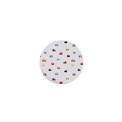 Cute Bright Little Cars 1  Mini Magnets by SychEva