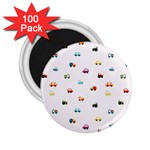 Cute Bright Little Cars 2.25  Magnets (100 pack)  Front