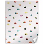 Cute Bright Little Cars Canvas 12  x 16  11.86 x15.41  Canvas - 1