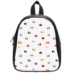 Cute Bright Little Cars School Bag (small) by SychEva