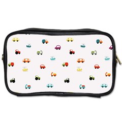 Cute Bright Little Cars Toiletries Bag (two Sides) by SychEva