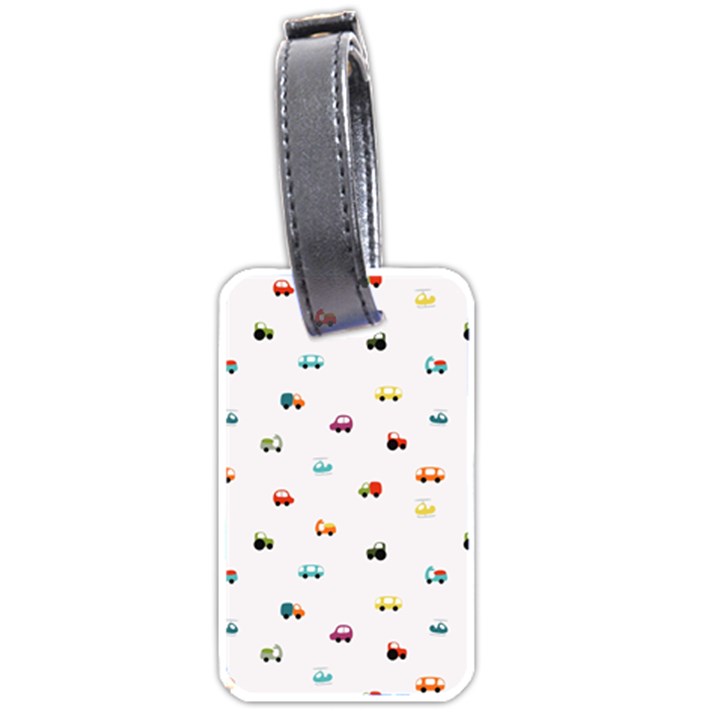 Cute Bright Little Cars Luggage Tag (one side)