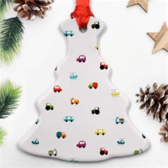 Cute Bright Little Cars Christmas Tree Ornament (two Sides) by SychEva