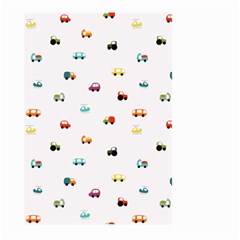 Cute Bright Little Cars Large Garden Flag (two Sides) by SychEva