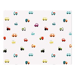 Cute Bright Little Cars Double Sided Flano Blanket (large)  by SychEva