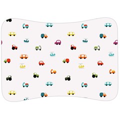 Cute Bright Little Cars Velour Seat Head Rest Cushion by SychEva