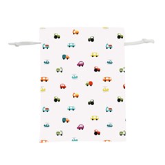 Cute Bright Little Cars Lightweight Drawstring Pouch (l) by SychEva