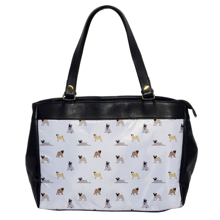 Funny Pugs Oversize Office Handbag