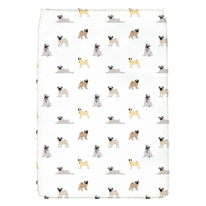 Funny Pugs Removable Flap Cover (S)