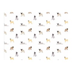 Funny Pugs Double Sided Flano Blanket (mini)  by SychEva