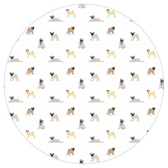 Funny Pugs Round Trivet by SychEva