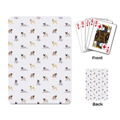 Funny Pugs Playing Cards Single Design (rectangle) by SychEva