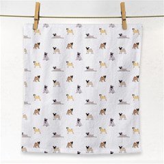 Funny Pugs Face Towel by SychEva