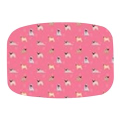 Funny Pugs  Cute Pets Mini Square Pill Box by SychEva