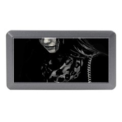 Beauty Woman Black And White Photo Illustration Memory Card Reader (mini) by dflcprintsclothing