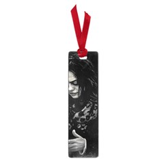 Beauty Woman Black And White Photo Illustration Small Book Marks by dflcprintsclothing