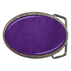 Leather Smooth 18-purple Belt Buckles by skindeep