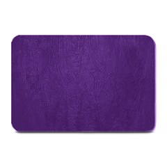 Leather Smooth 18-purple Plate Mats by skindeep