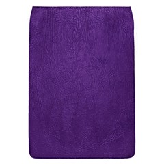 Leather Smooth 18-purple Removable Flap Cover (s) by skindeep