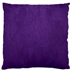 Leather Smooth 18-purple Standard Flano Cushion Case (one Side) by skindeep