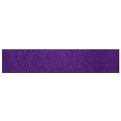 Leather Smooth 18-purple Small Flano Scarf by skindeep