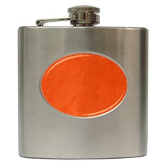 Leather Smooth 22 Hip Flask (6 Oz) by skindeep