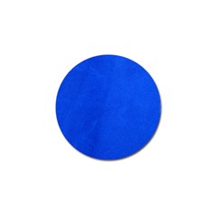 Leather Smooth 22 Blue Golf Ball Marker (4 Pack) by skindeep