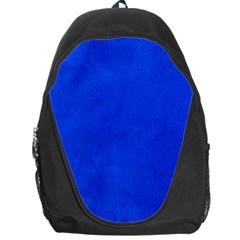 Leather Smooth 22 Blue Backpack Bag by skindeep