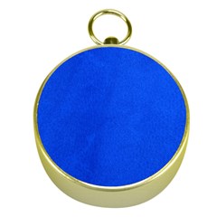 Leather Smooth 22 Blue Gold Compasses by skindeep