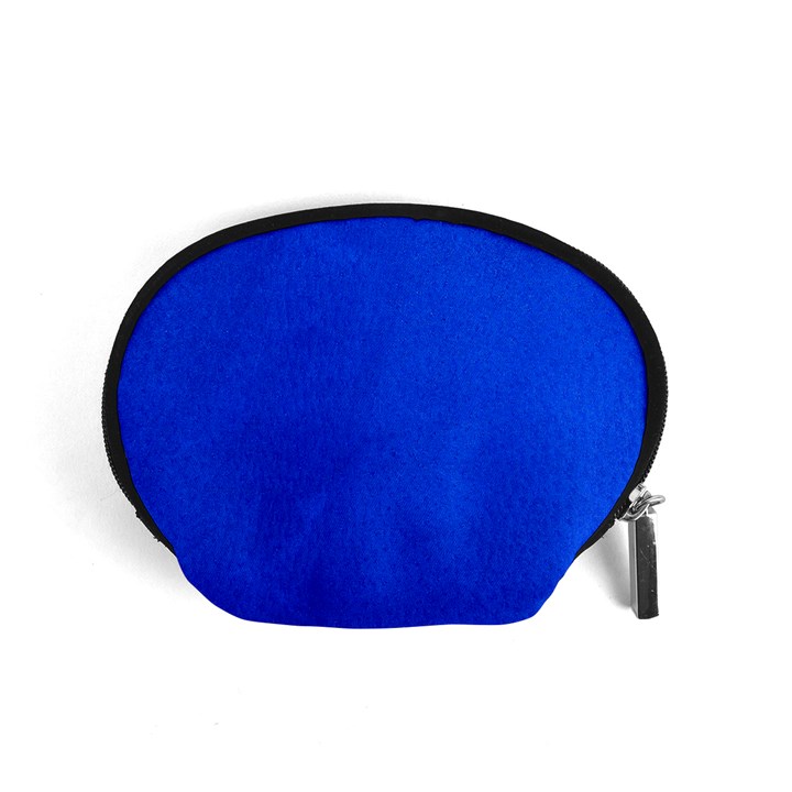 Leather Smooth 22 Blue Accessory Pouch (Small)