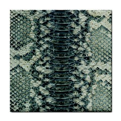 Snake Skin-29 Alt Tile Coaster by skindeep