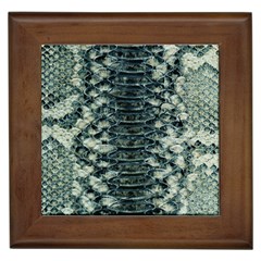 Snake Skin-29 Alt Framed Tile by skindeep