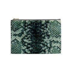 Snake Skin-29 Alt Cosmetic Bag (medium) by skindeep