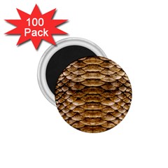 Reptile Skin Pattern 11 1 75  Magnets (100 Pack)  by skindeep