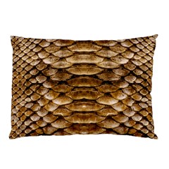 Reptile Skin Pattern 11 Pillow Case by skindeep