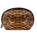 Reptile Skin Pattern 11 Accessory Pouch (Large) Back