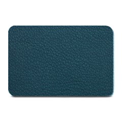 Leatherette 2 Blue Plate Mats by skindeep